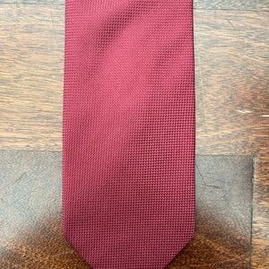 Versa Milan Red Silk Tie